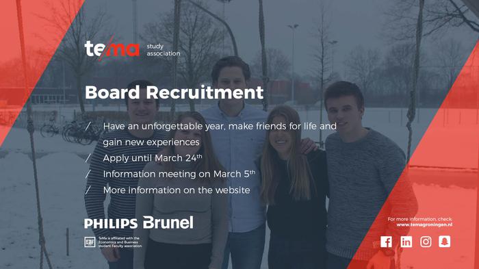 TeMa Board Recruitment